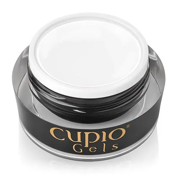 Cupio Nordic French Gel Crystal White gel 15ml glitter