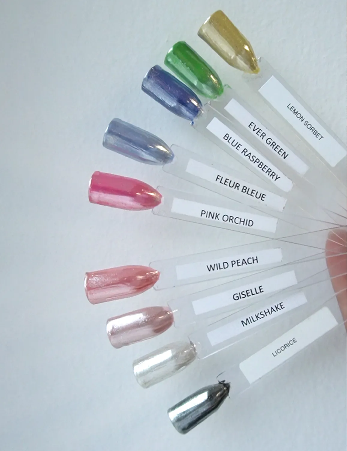 Le Mini Macaron Le Métallique chrome sæt 5 ml sølv