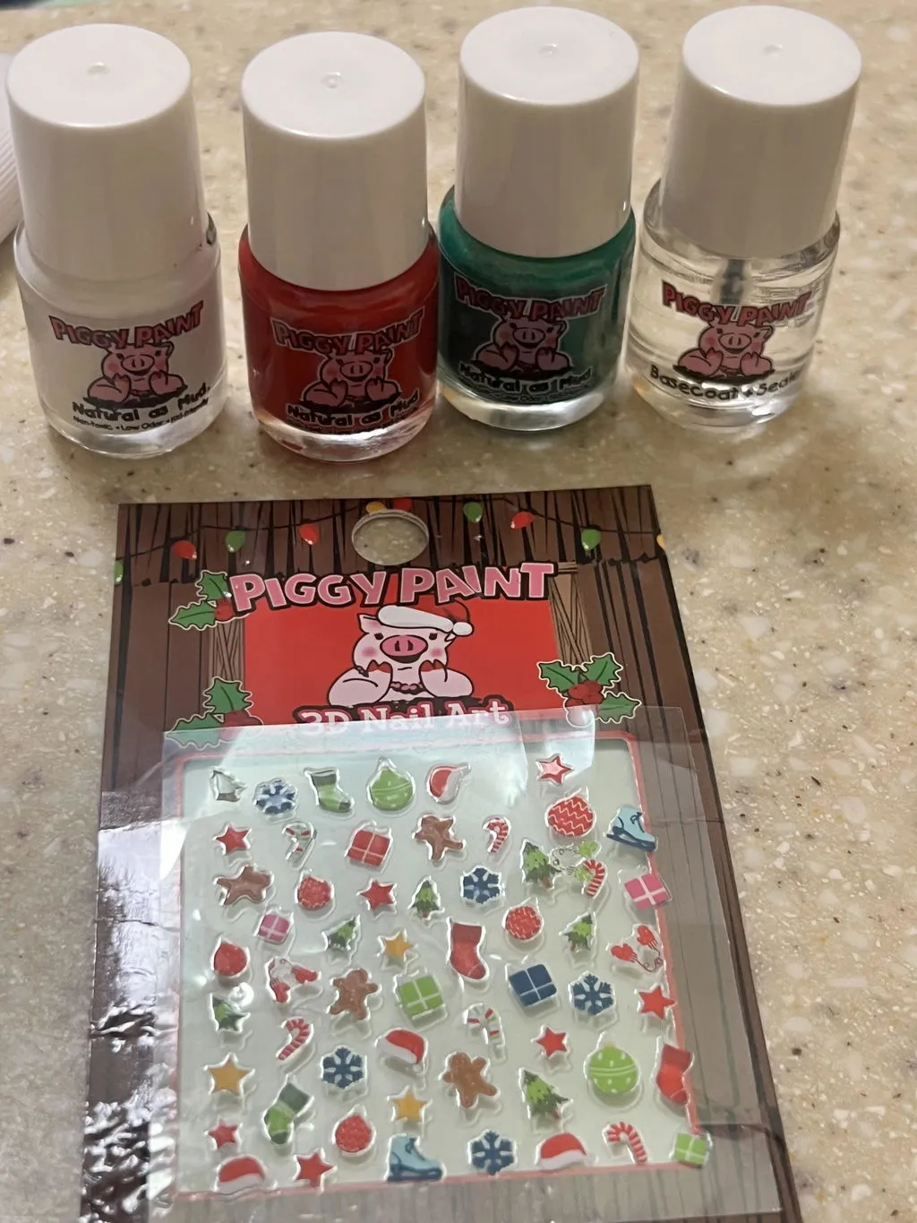 Piggy Paint Merry MistleTOES Gift Set neglelak minisæt til børn