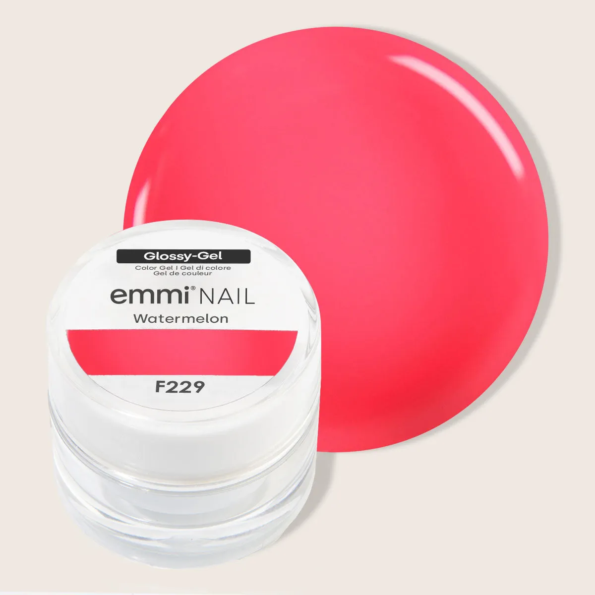 Emmi-Nail Glossy F228 farvegel højglans