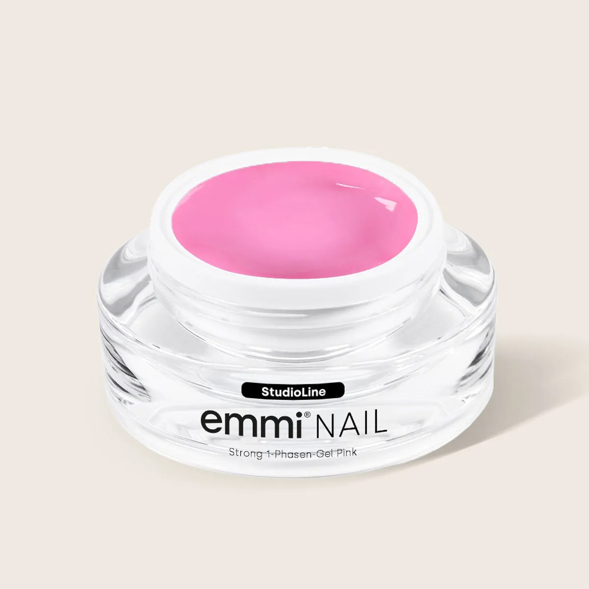 Emmi-Nail Studioline Strong 1-Phasen-Gel Pink 1-fase-gel 15 ml vegansk
