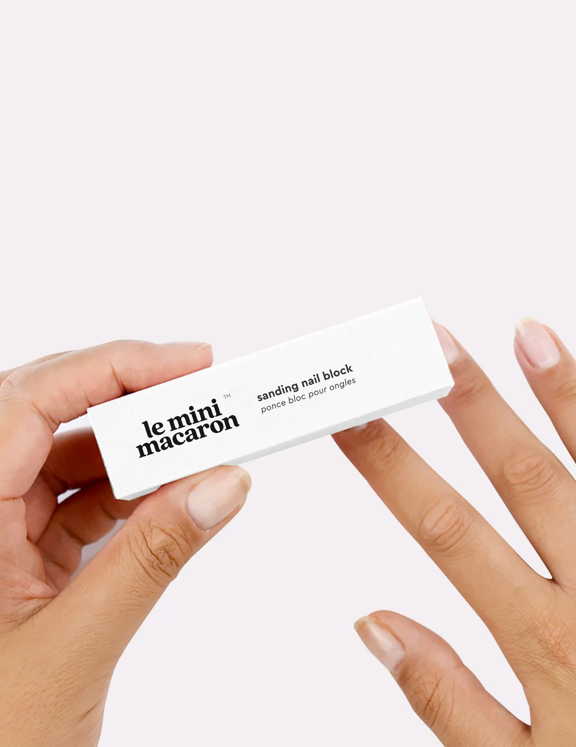 Le Mini Macaron Sanding Block neglebuffer