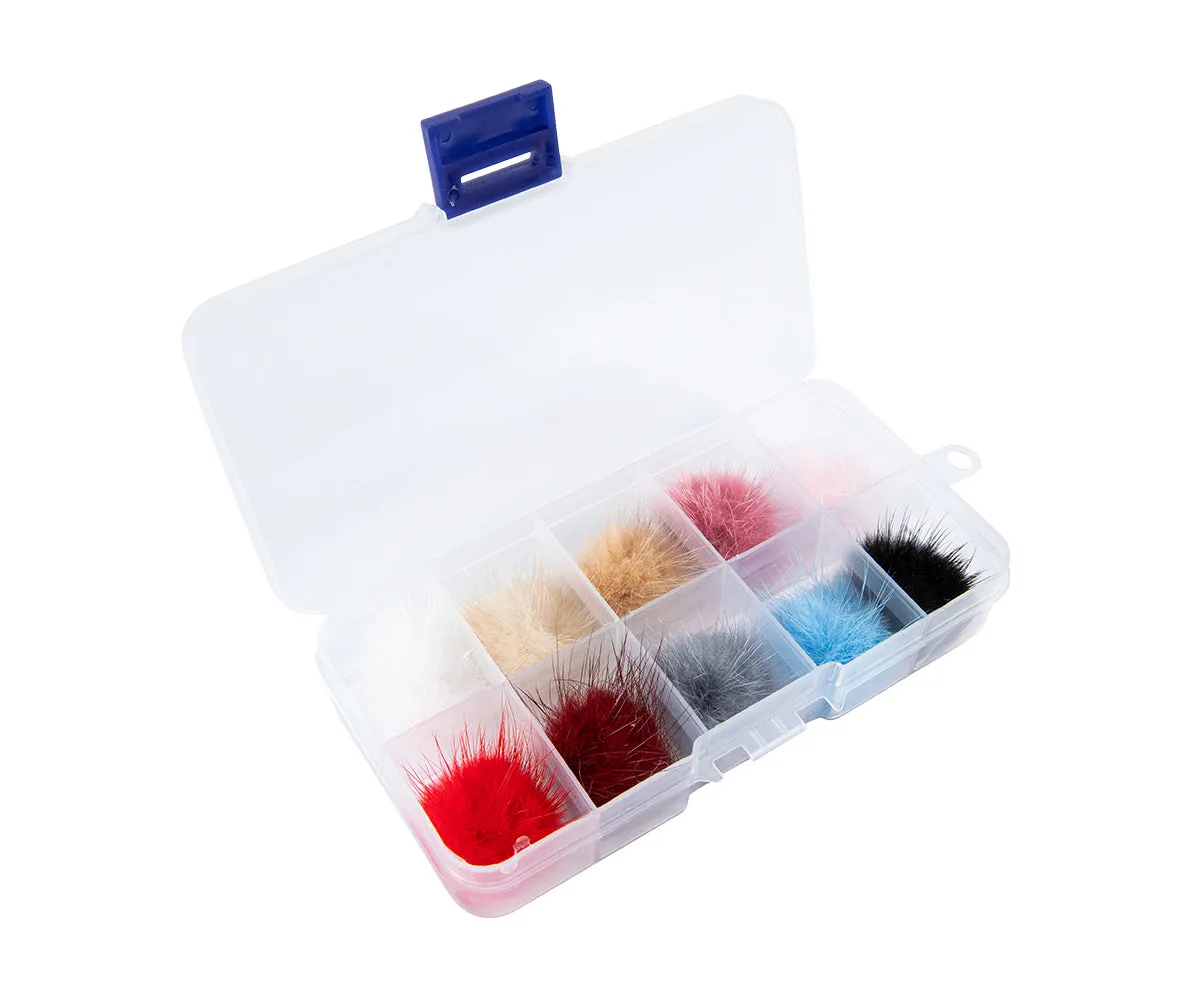 Emmi-Nail magnetiske pelsbolde 10 farver