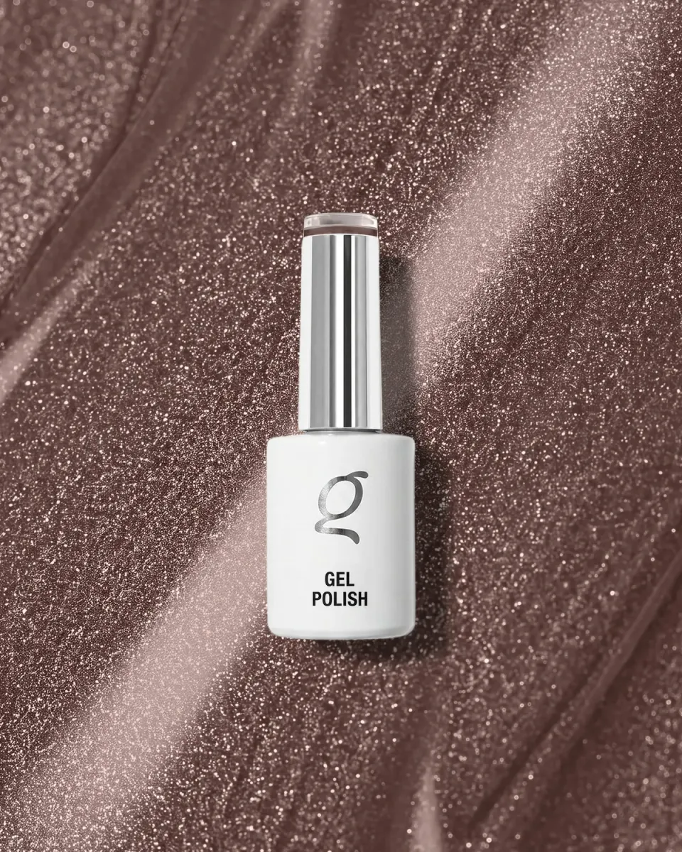 The Gel Collection 261 Midnight Clarity gel polish brun Cat Eye