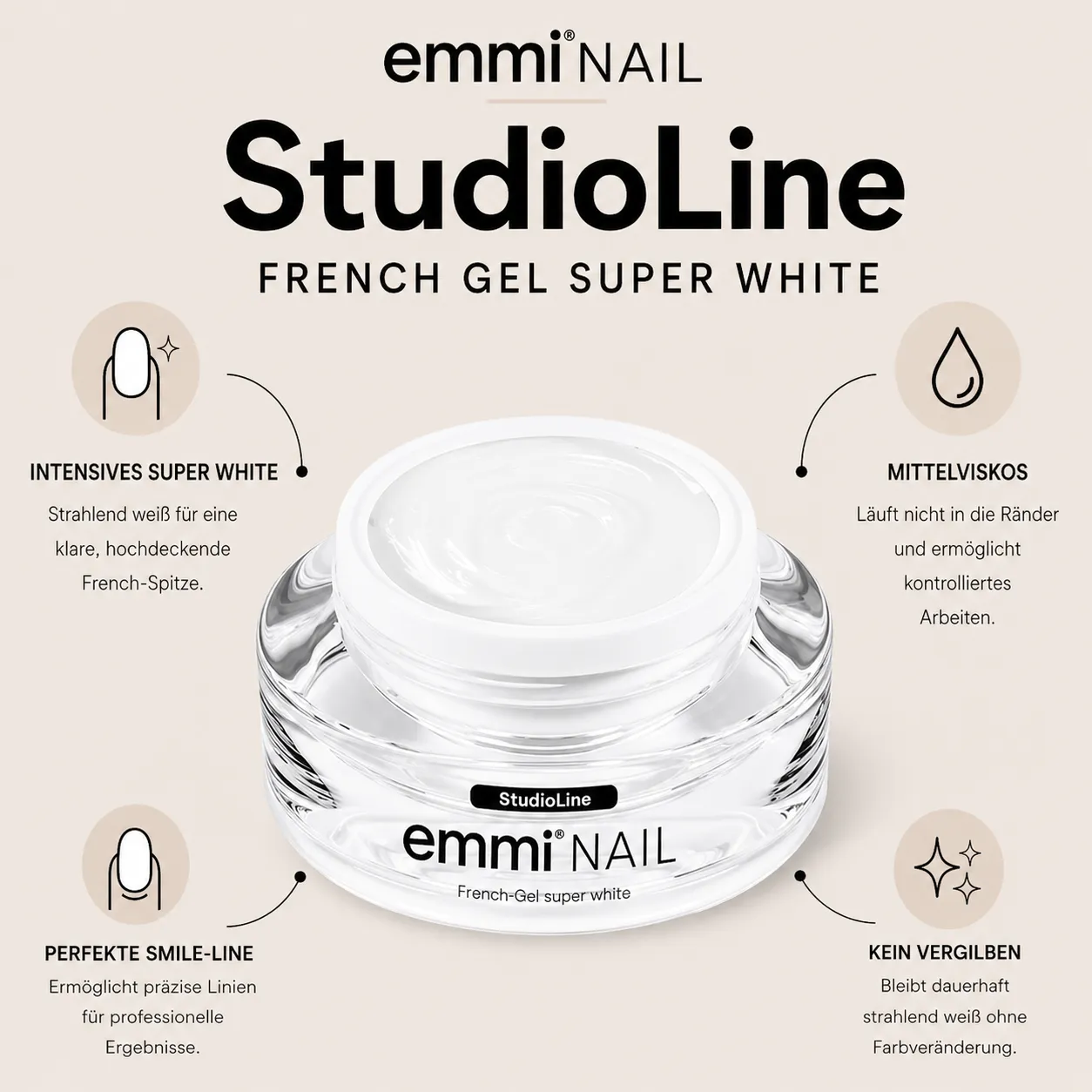 Emmi-Nail Studioline French-Gel neglegel