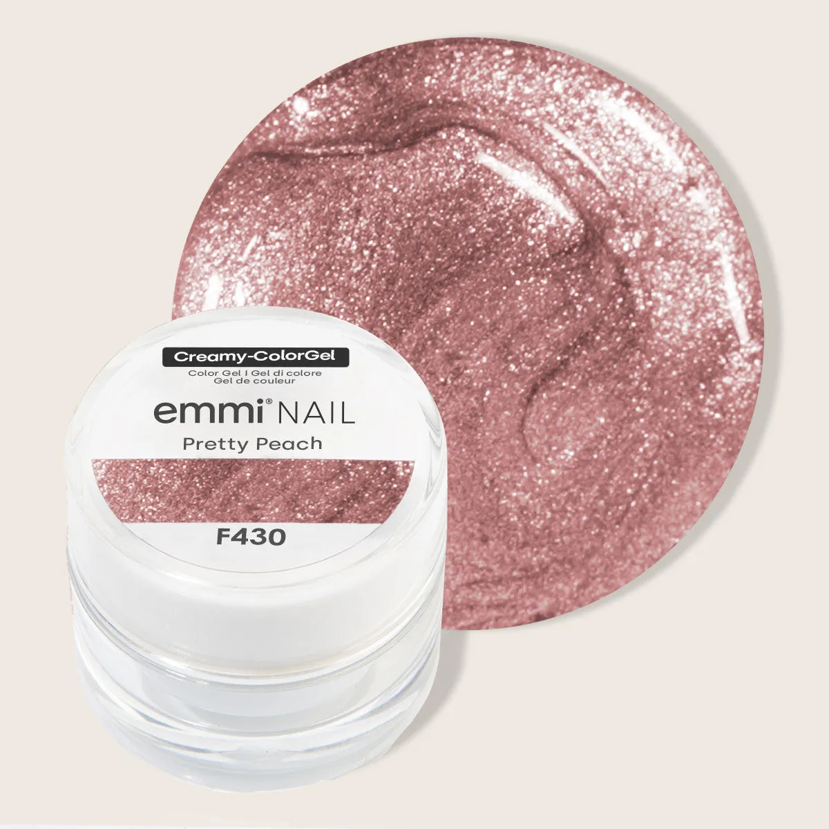 Emmi-Nail Creamy-ColorGel farvegel 5ml metallic