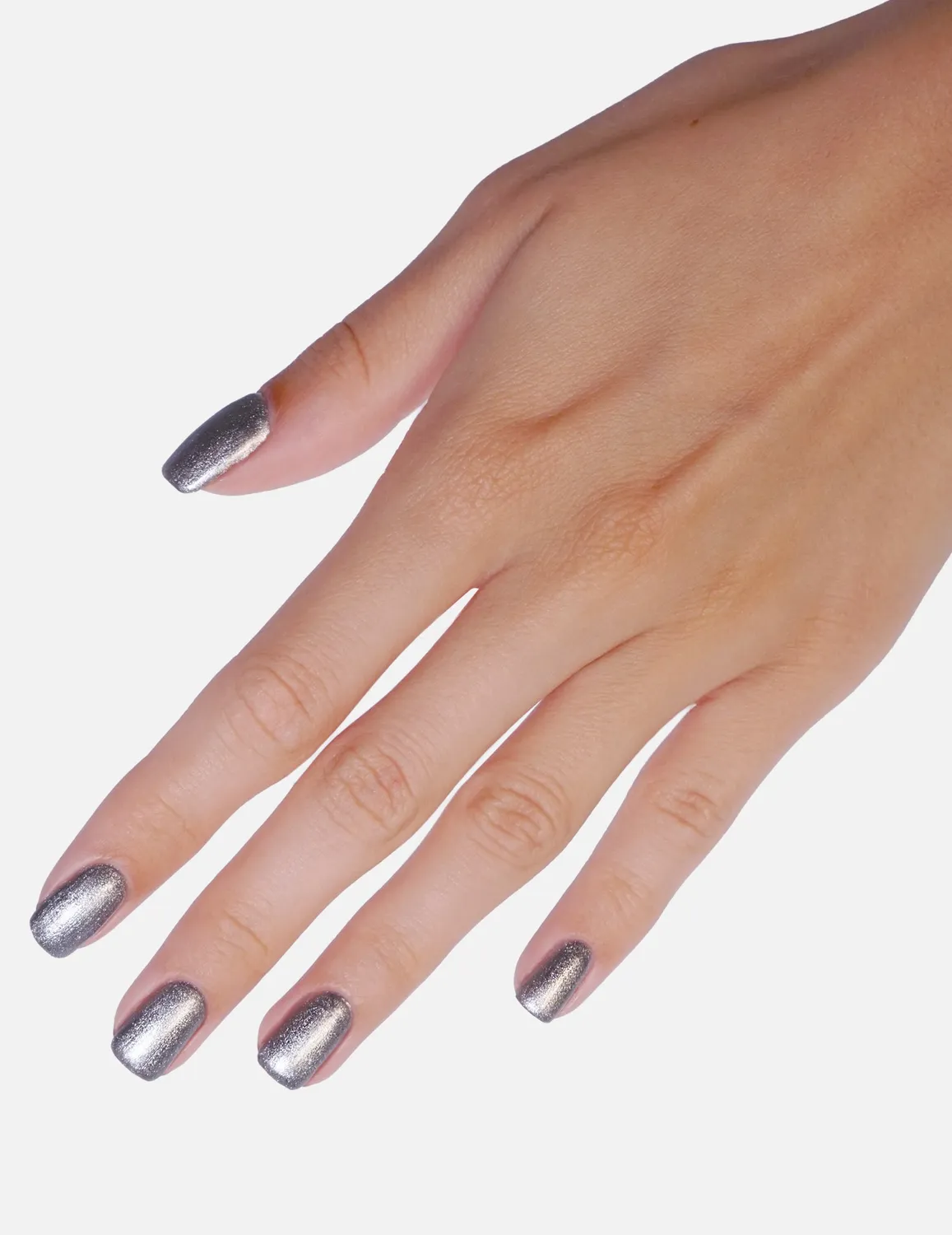Le Mini Macaron Silver Glow gellak 8,5 ml metallisk