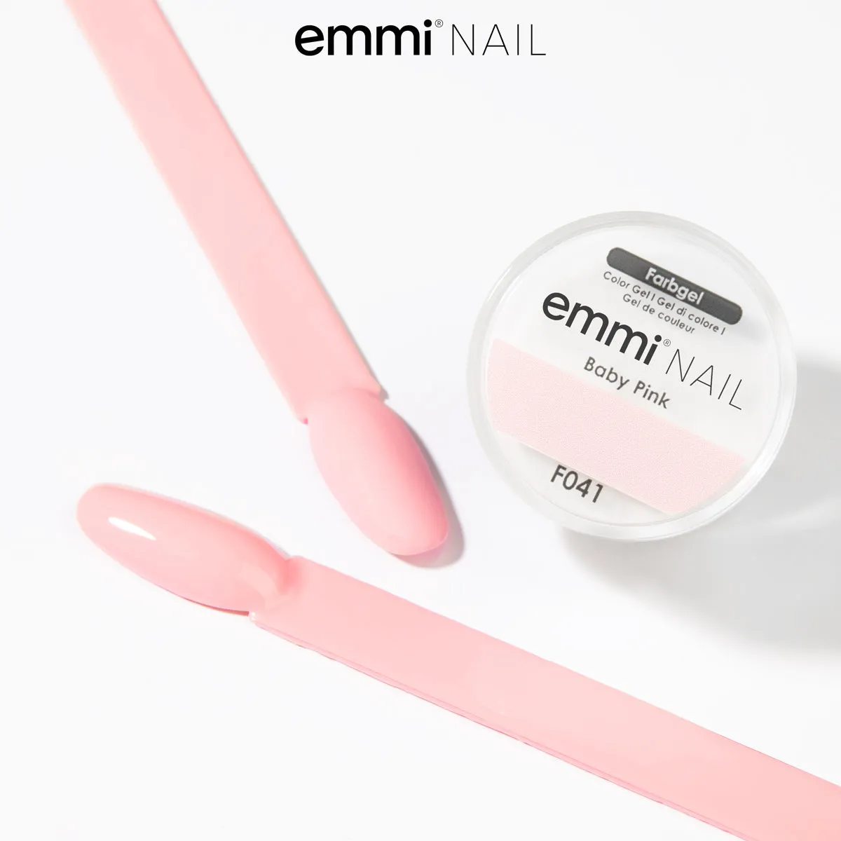 Emmi-Nail Baby Pink F041 farvegel 5ml lyserød