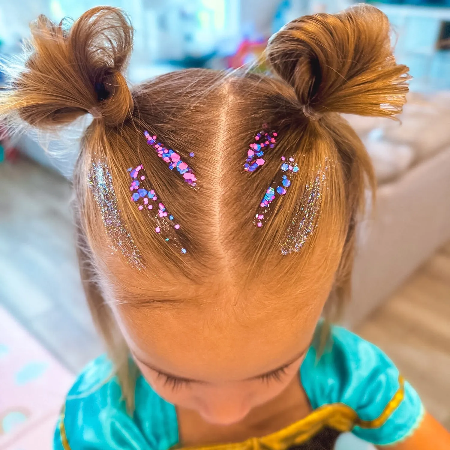 Piggy Paint Super Sparkly Glitter Gel Hvid