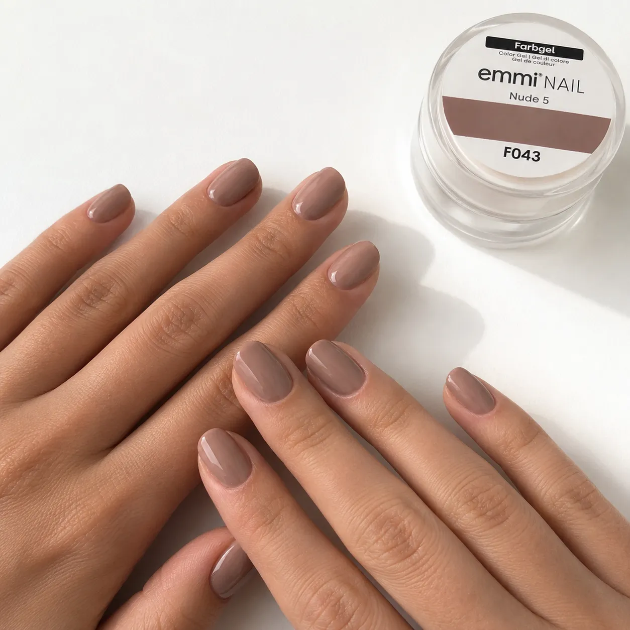 Emmi-Nail Nude 5 F043 farvegel 5ml beige