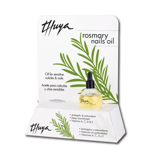 Evolution Gel Rosemary Nails Oil negleolie roll-on display