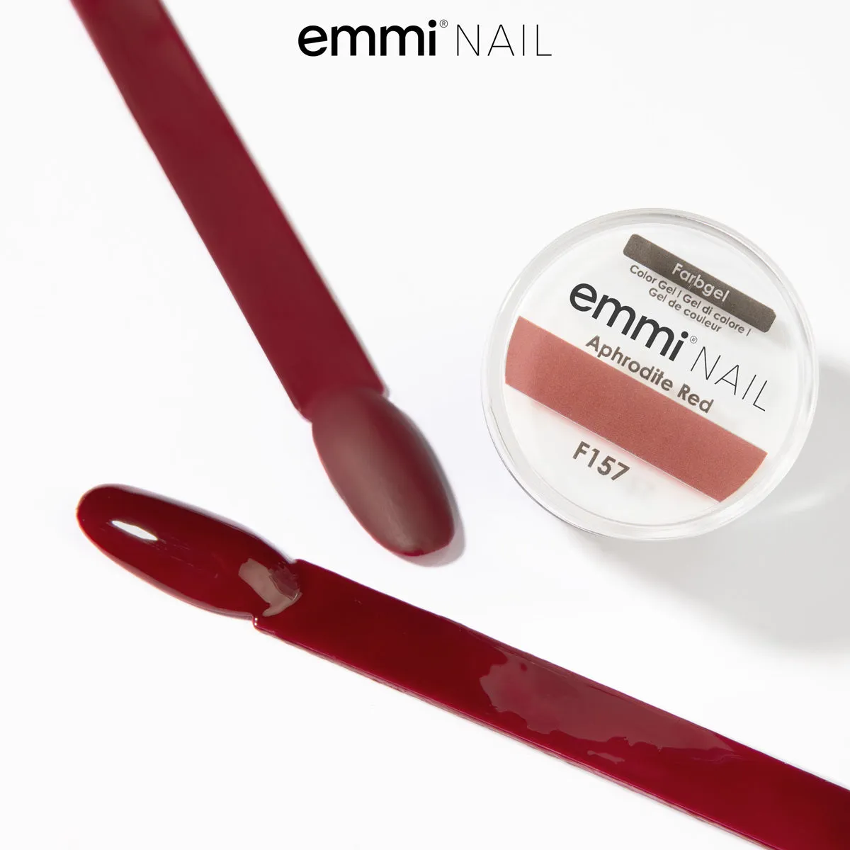 Emmi-Nail Aphrodite Red farvegel F157 5ml