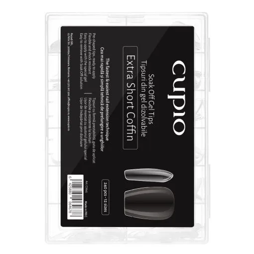 Cupio full nail tipper opløselige 240 stk