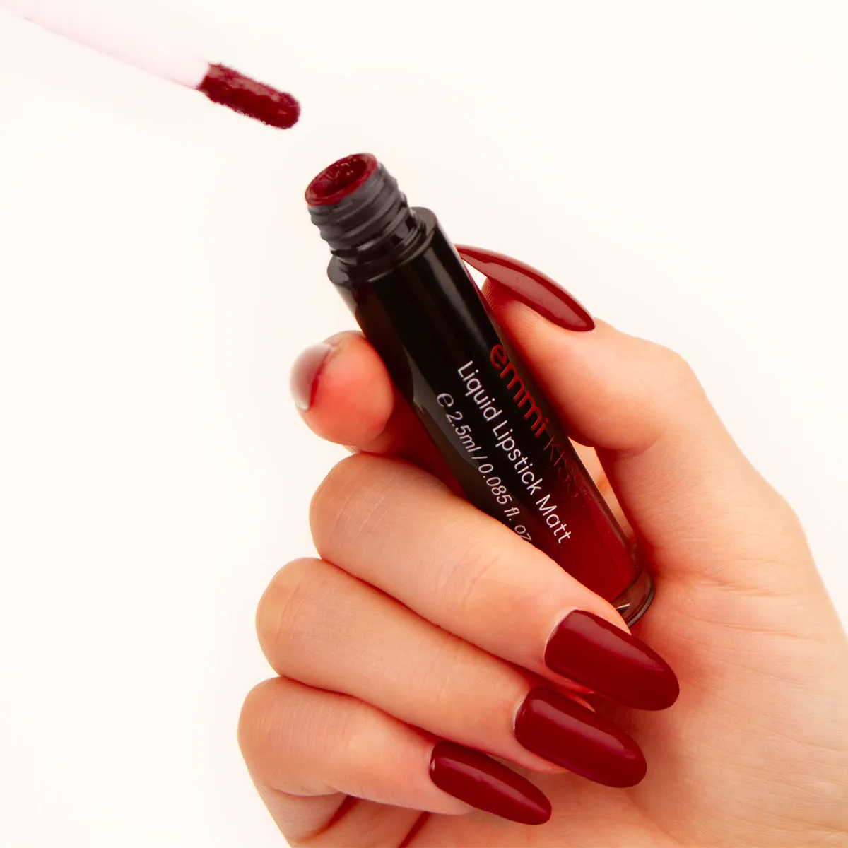 emmi-Kiss wine time liquid lipstick 2,5 ml mat