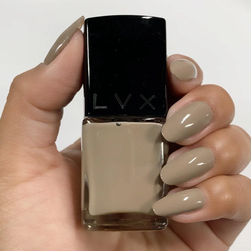 LVX TRUFFLE neglelak – mørk taupe creme