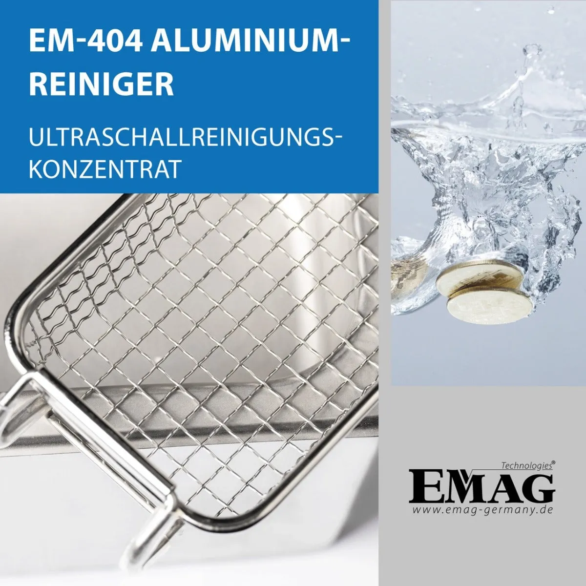 Emmi-Nail EM-404 rensevæske 500 ml til ultralyd