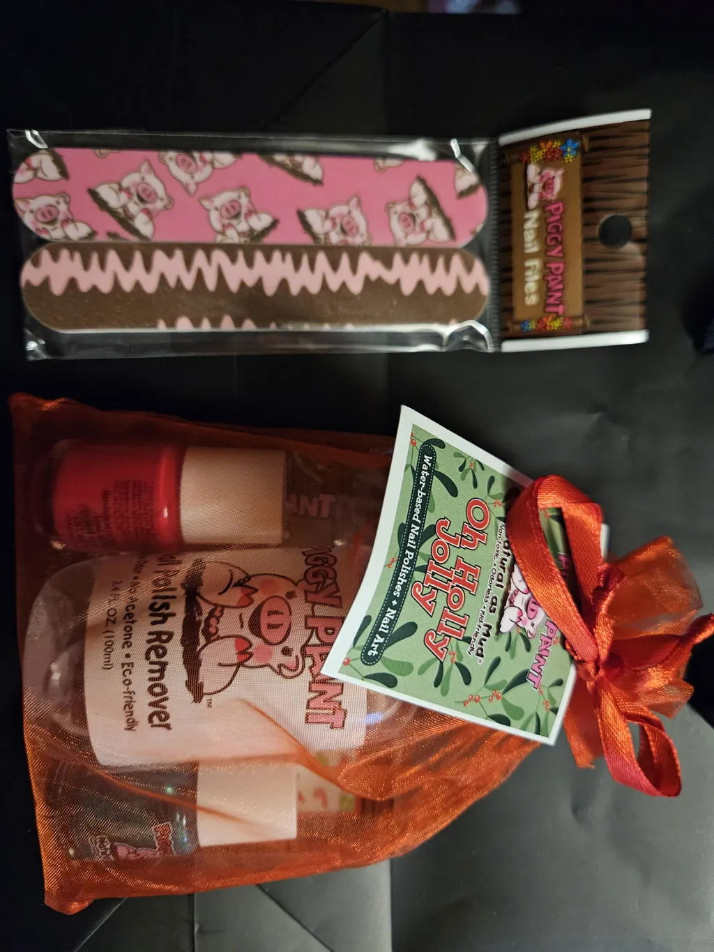 Piggy Paint Oh Holly Jolly neglelak sæt 2 stk jul