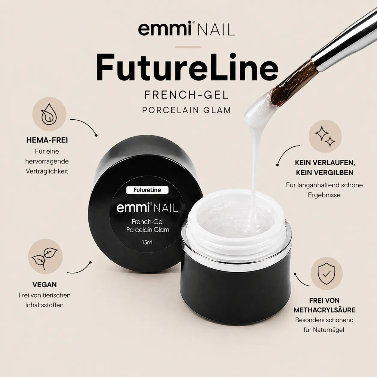 Emmi-Nail Futureline French gel 15ml
