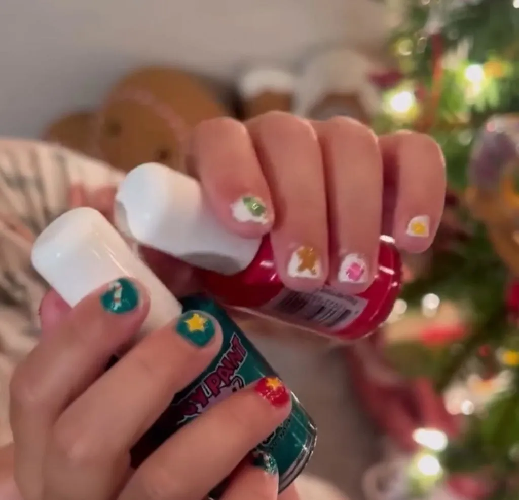 Piggy Paint Christmas Cutie negleklistermærker jul