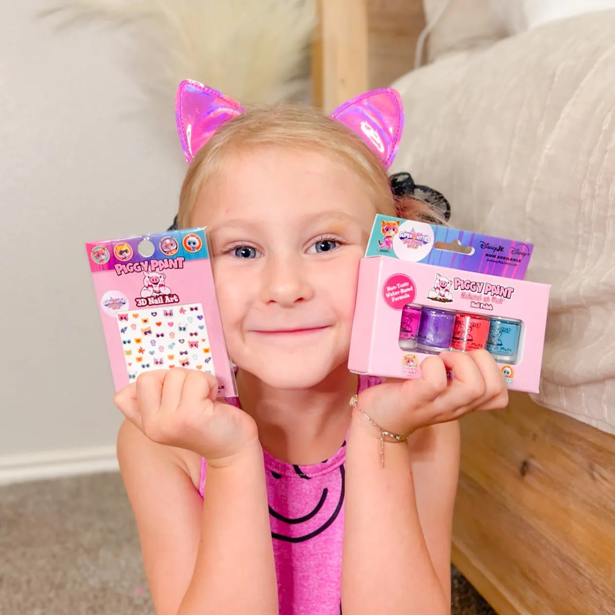 Piggy Paint SuperKitties 4-Polish Box Set neglelak 4 stk ugiftig