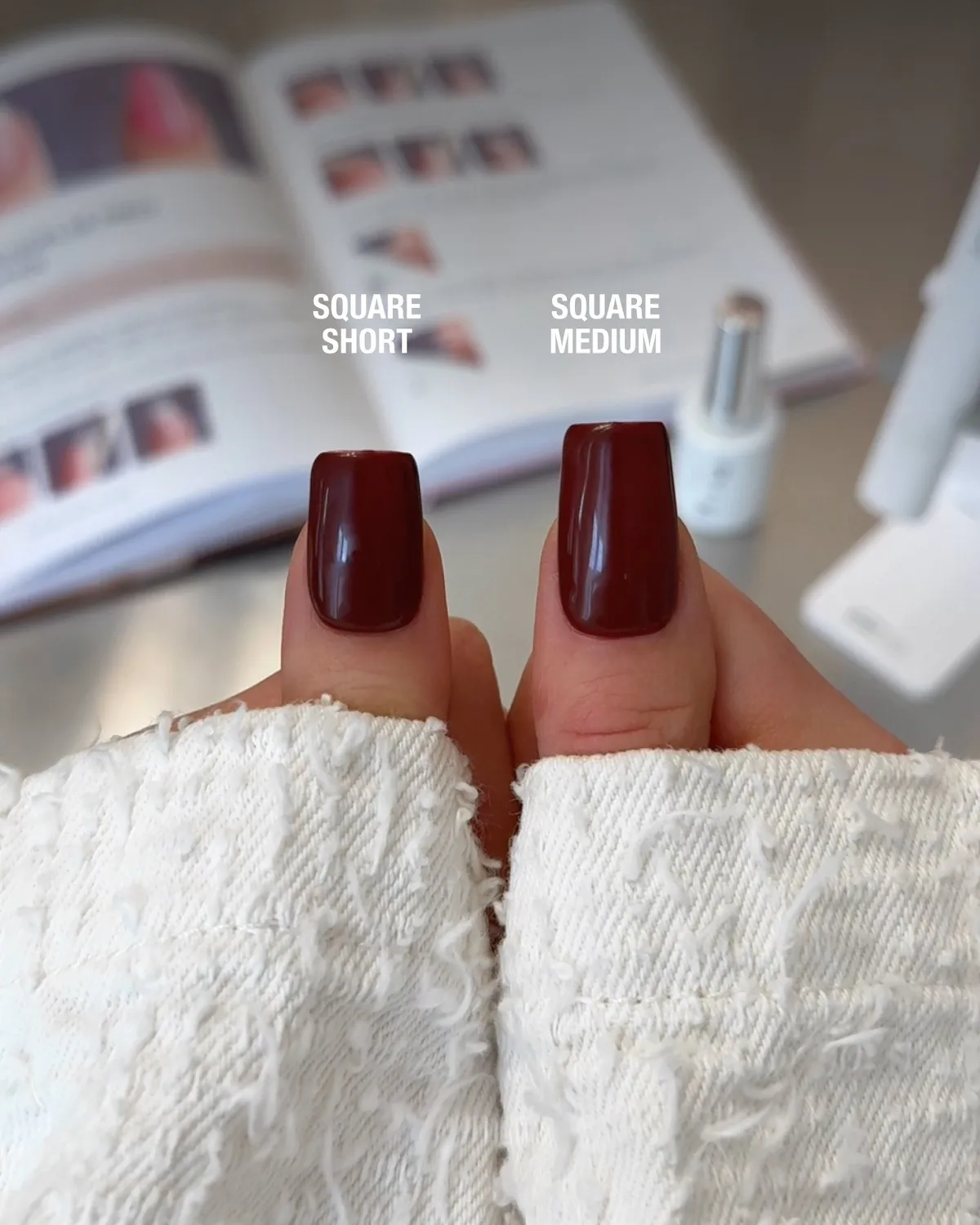 The Gel Collection Square Short gel tips