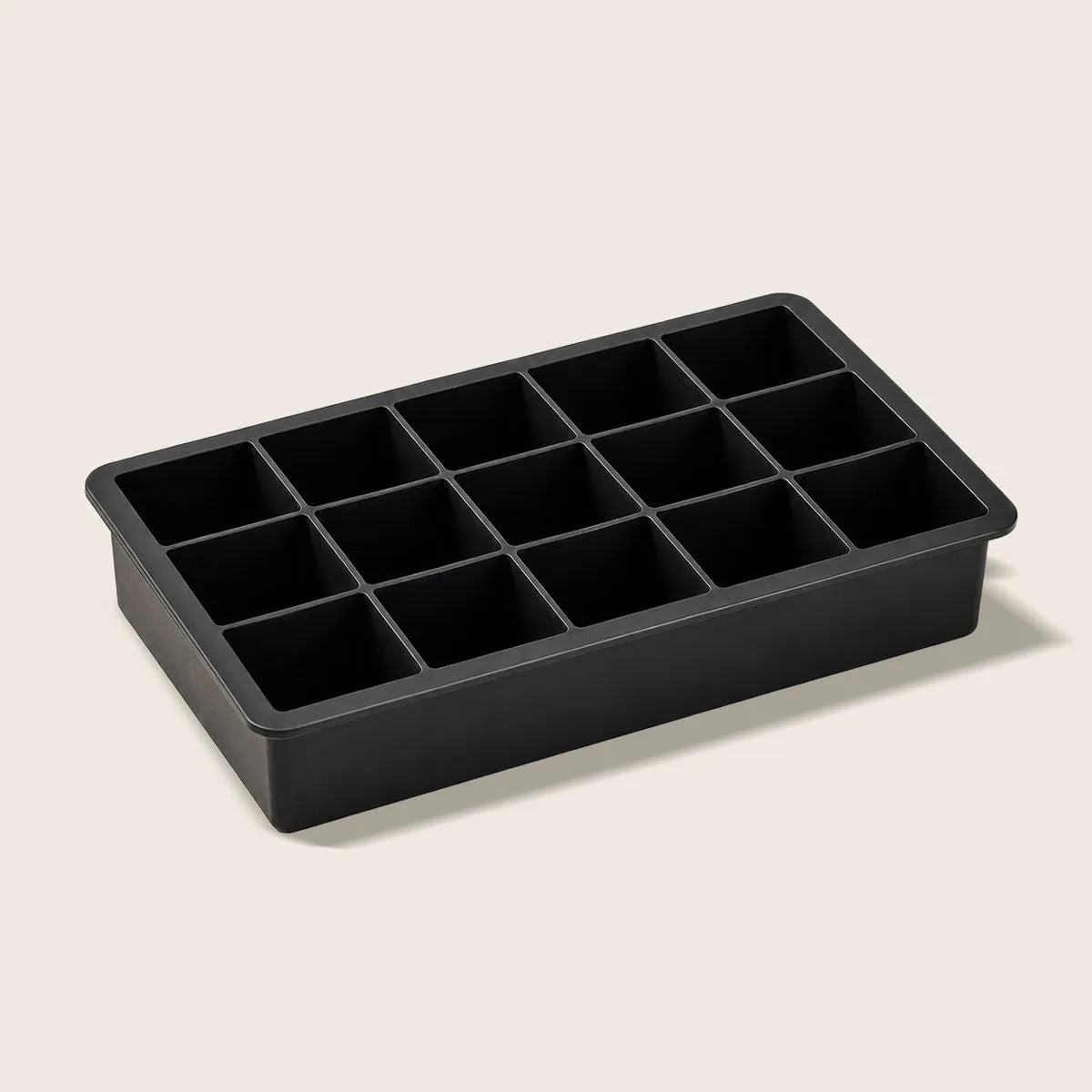 Emmi-Nail isterningebakke silikone 15 rum sort