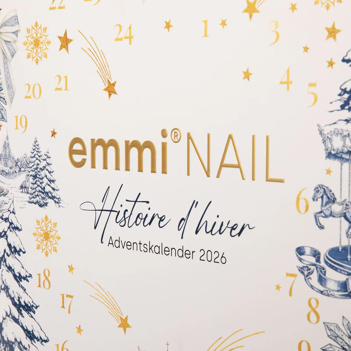 Emmi-Nail Adventskalender 2026 med 24 negleoverraskelser