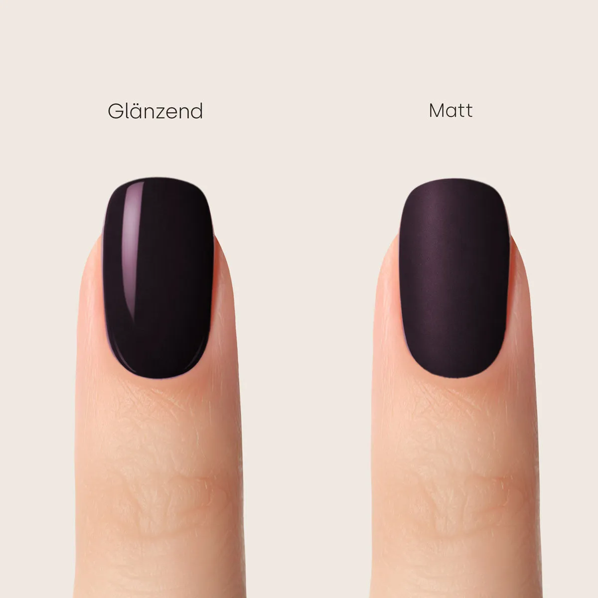 Emmi Shellac UV-lak Darkness L531 8 ml mørkelilla