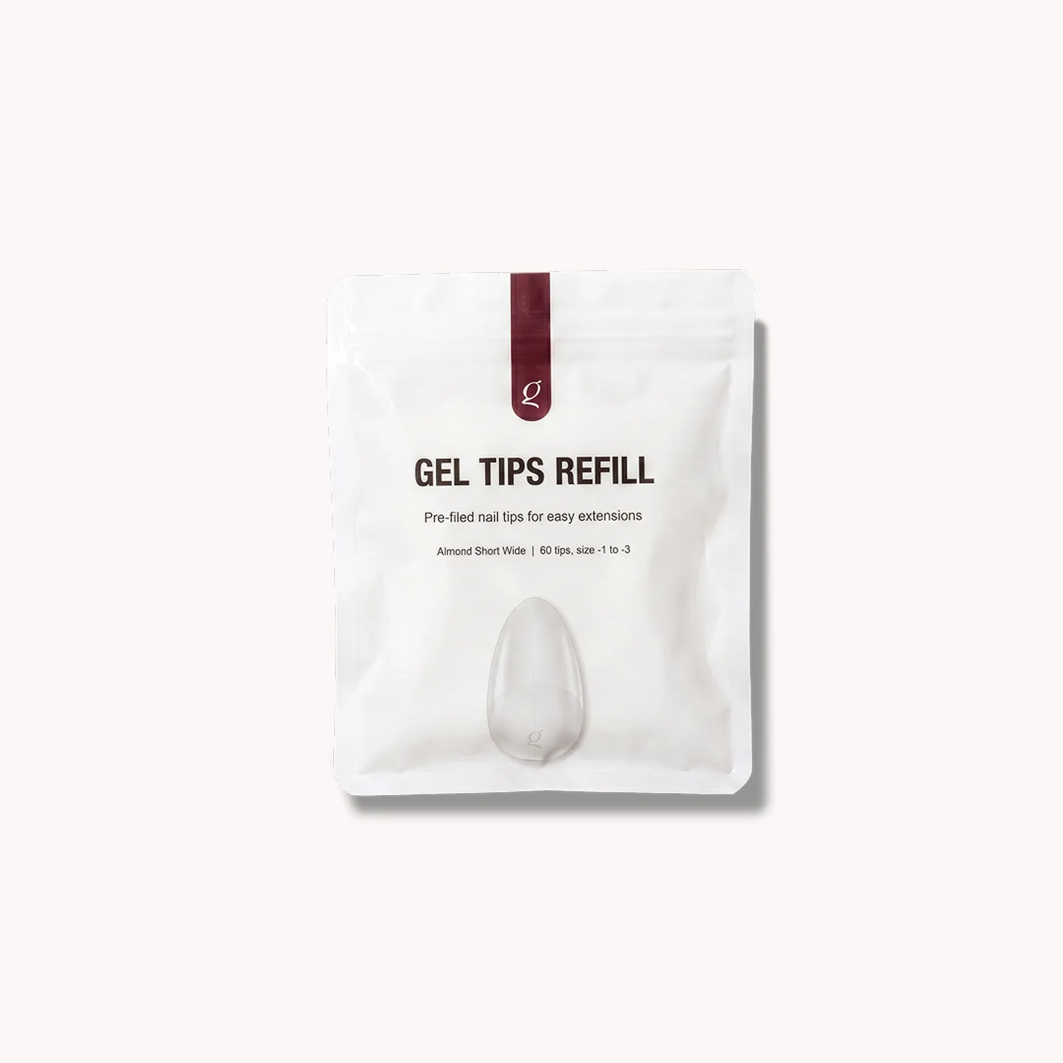 The Gel Collection Gel Tips Wide Size refill negletipper 60 stk