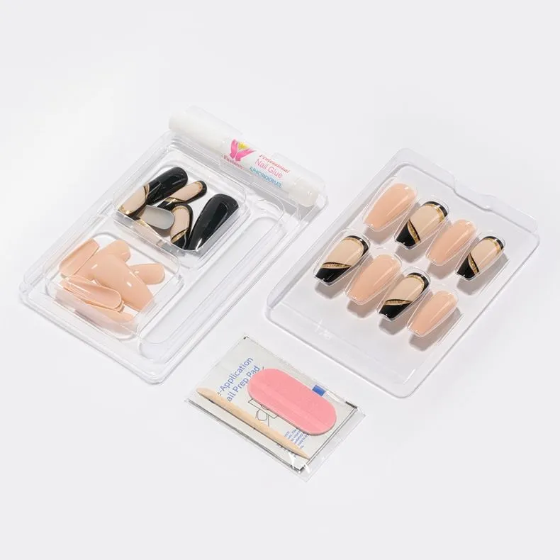 Cupio Nordic Diva press-on negle 24 stk