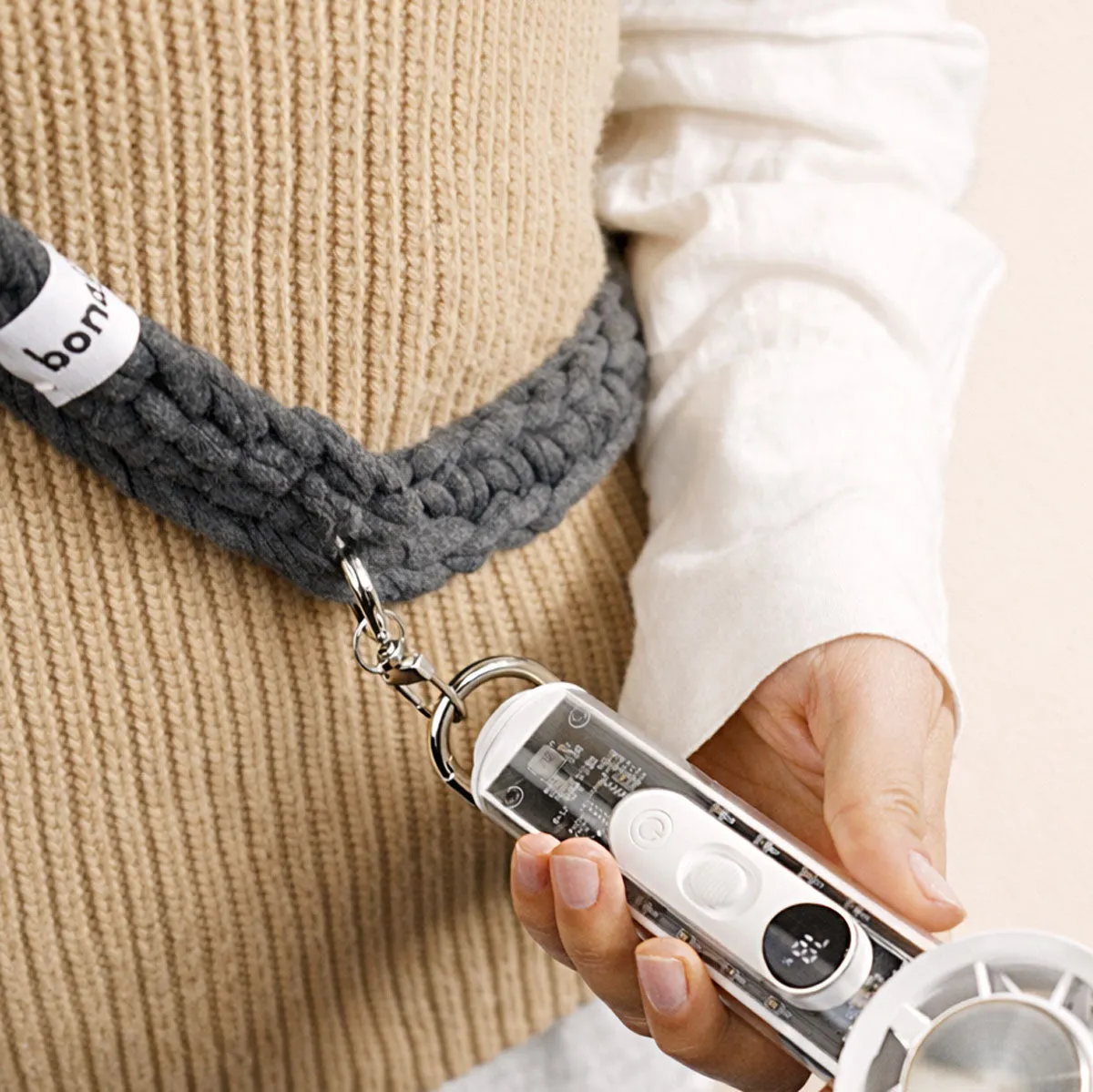 Emmi-Nail emmi-Air håndventilator med kølefunktion