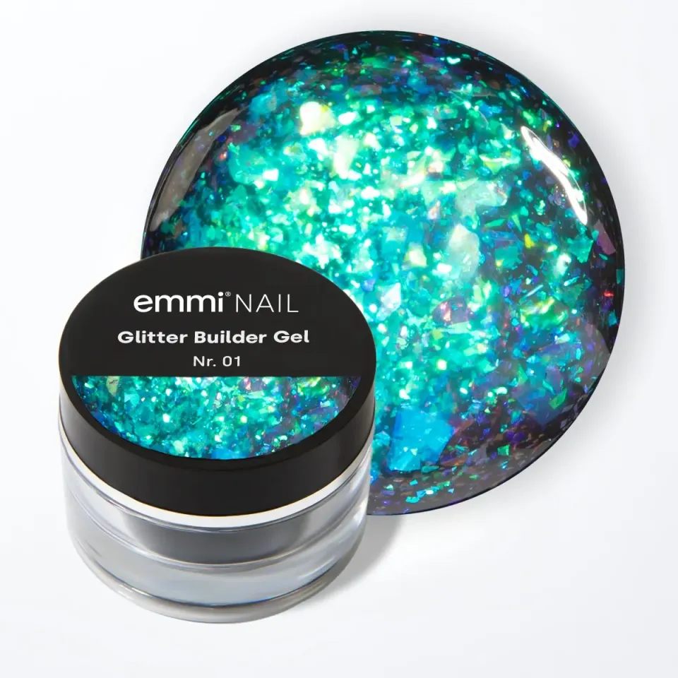 Emmi-Nail No File glitter builder gel 5 ml
