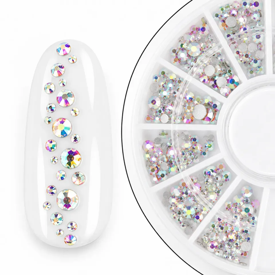 Emmi-Nail Display Crystal AB strassten til bedazzled negle