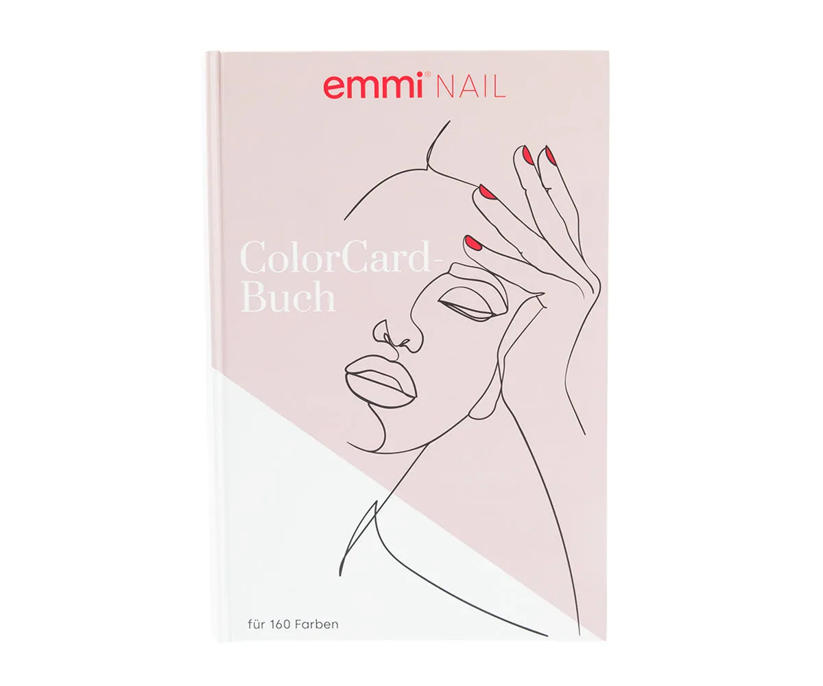 Emmi-Nail Color Card farvebog 160 tips til farvegel