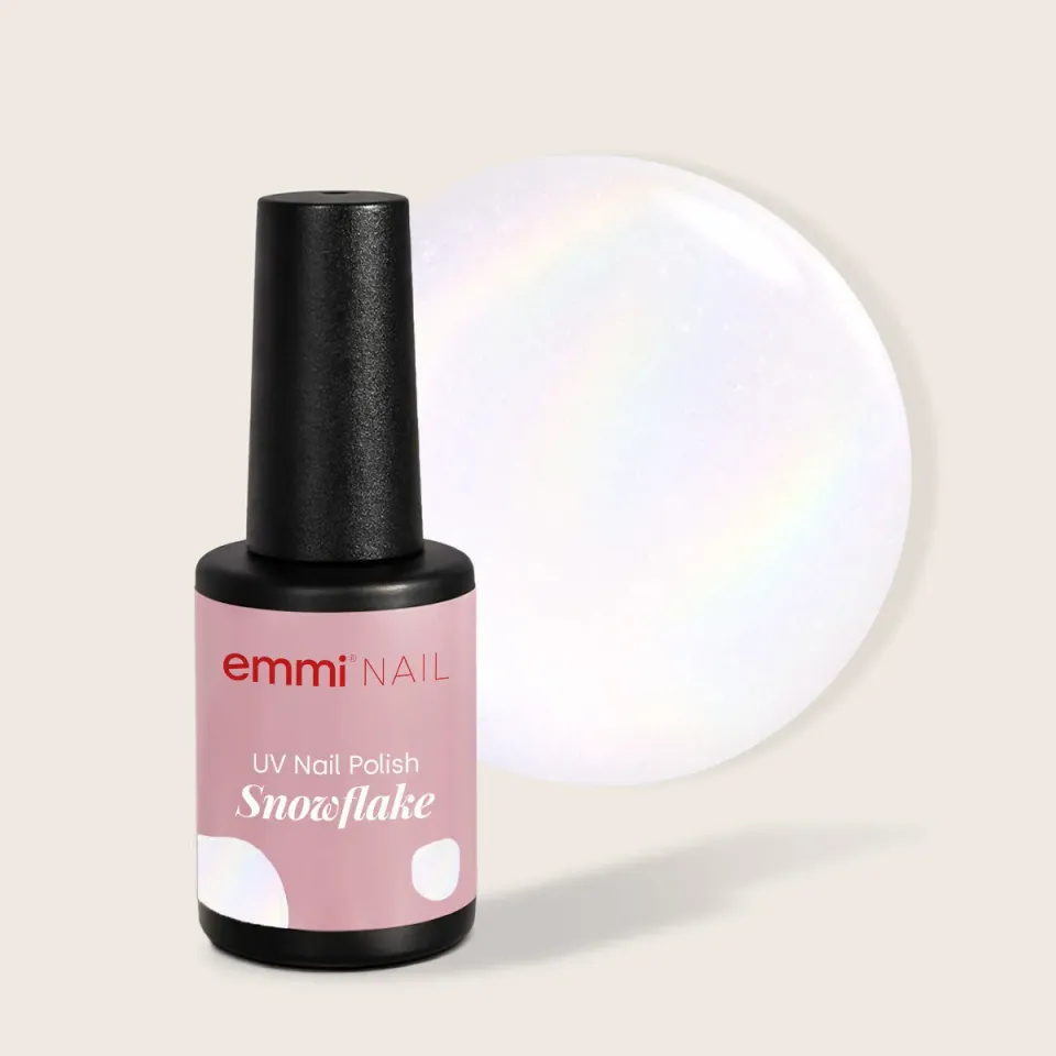 Emmi-Nail Shellac Snowflake L525 UV-lak 8ml hvid