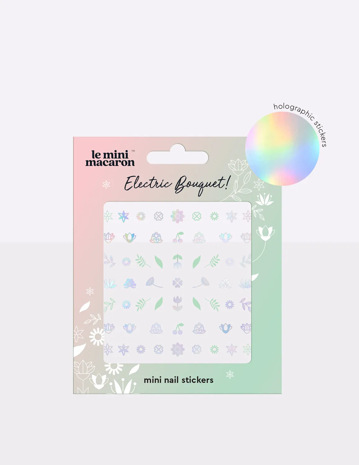 Le Mini Macaron Mini Nail Stickers negleklistermærker 1 ark