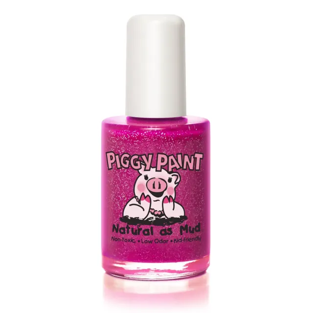 Piggy Paint Glamour Girl Glitter Fuchsia børneneglelak 15 ml