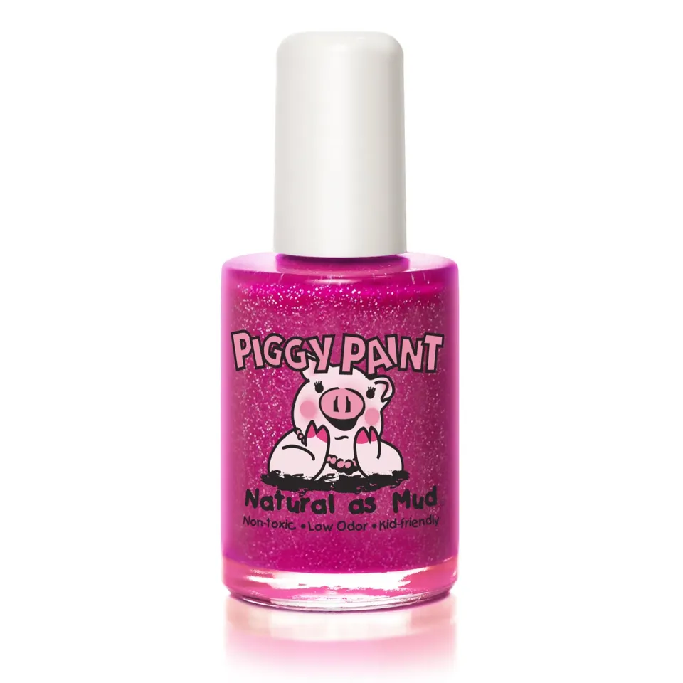 Piggy Paint Glamour Girl Glitter Fuchsia børneneglelak 15 ml