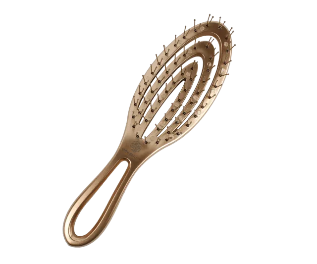 Emmi-Nail Emmi-Beauty Haarbürste Gold hårbørste guld