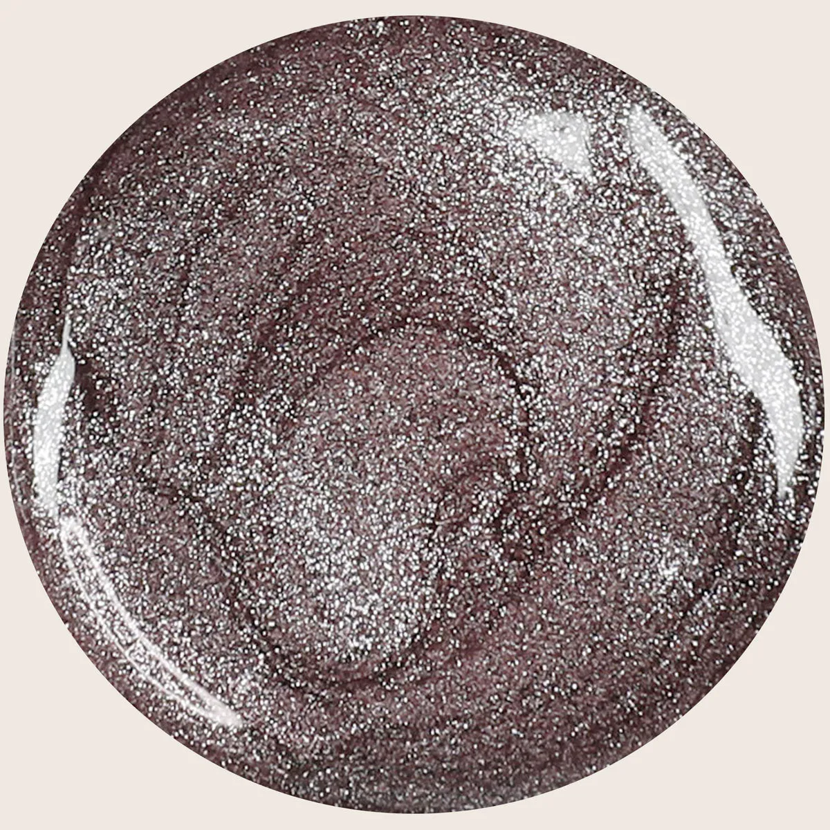 Emmi-Nail Metallic Grape F412 farvegel 5ml mørkebrun metallic
