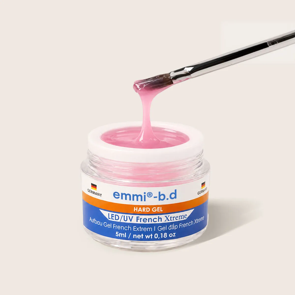 Emmi-Nail emmi-b.d. French Xtreme Builder opbygningsgel cool cure