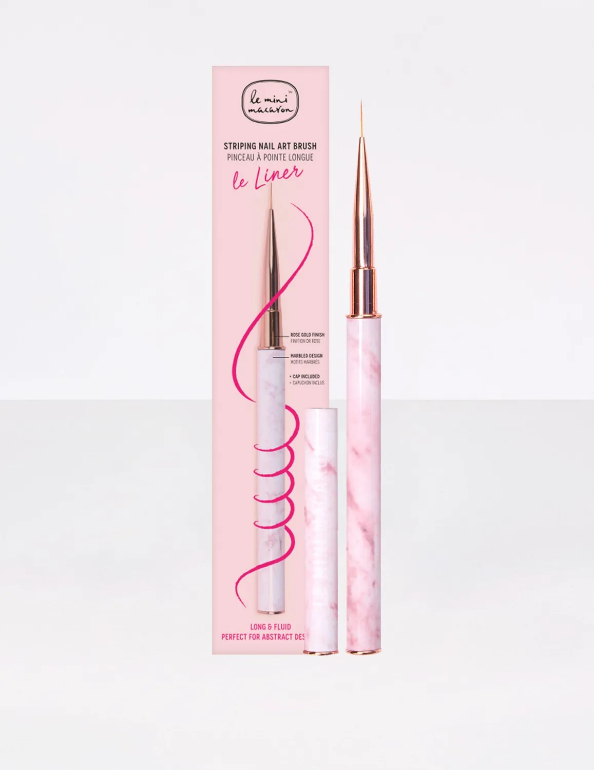 Le Mini Macaron Le Liner striperbørste nail art