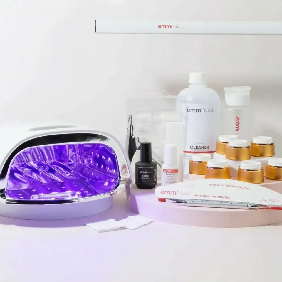 Emmi-Nail UV/LED Nail Profi-Paket 34-delt gelnegle startsæt