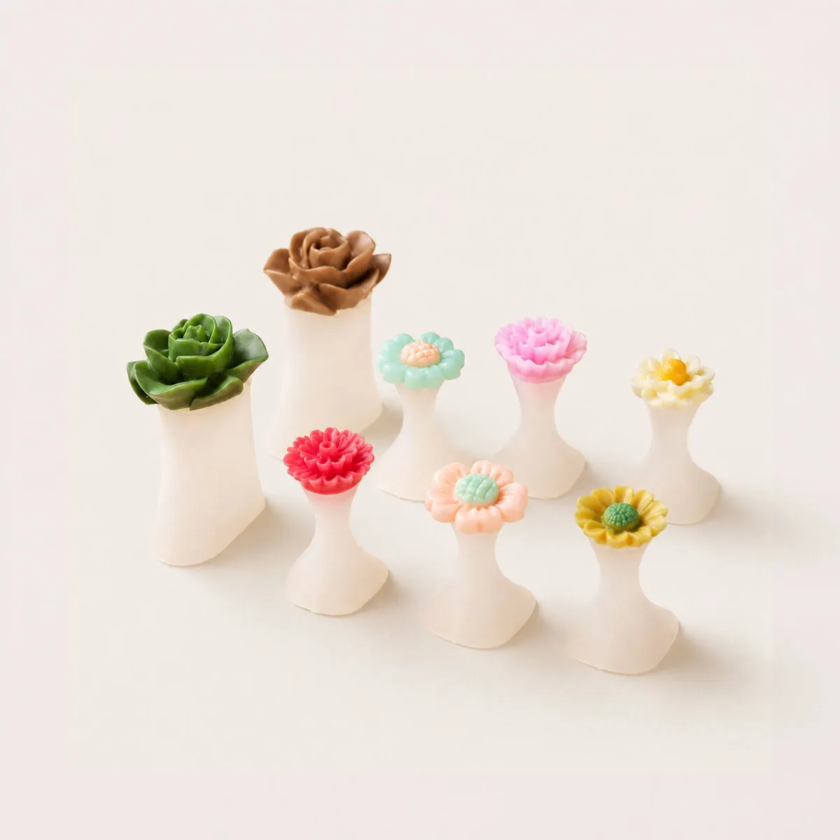 Emmi-Nail Flower tåskiller 8 stk silikone