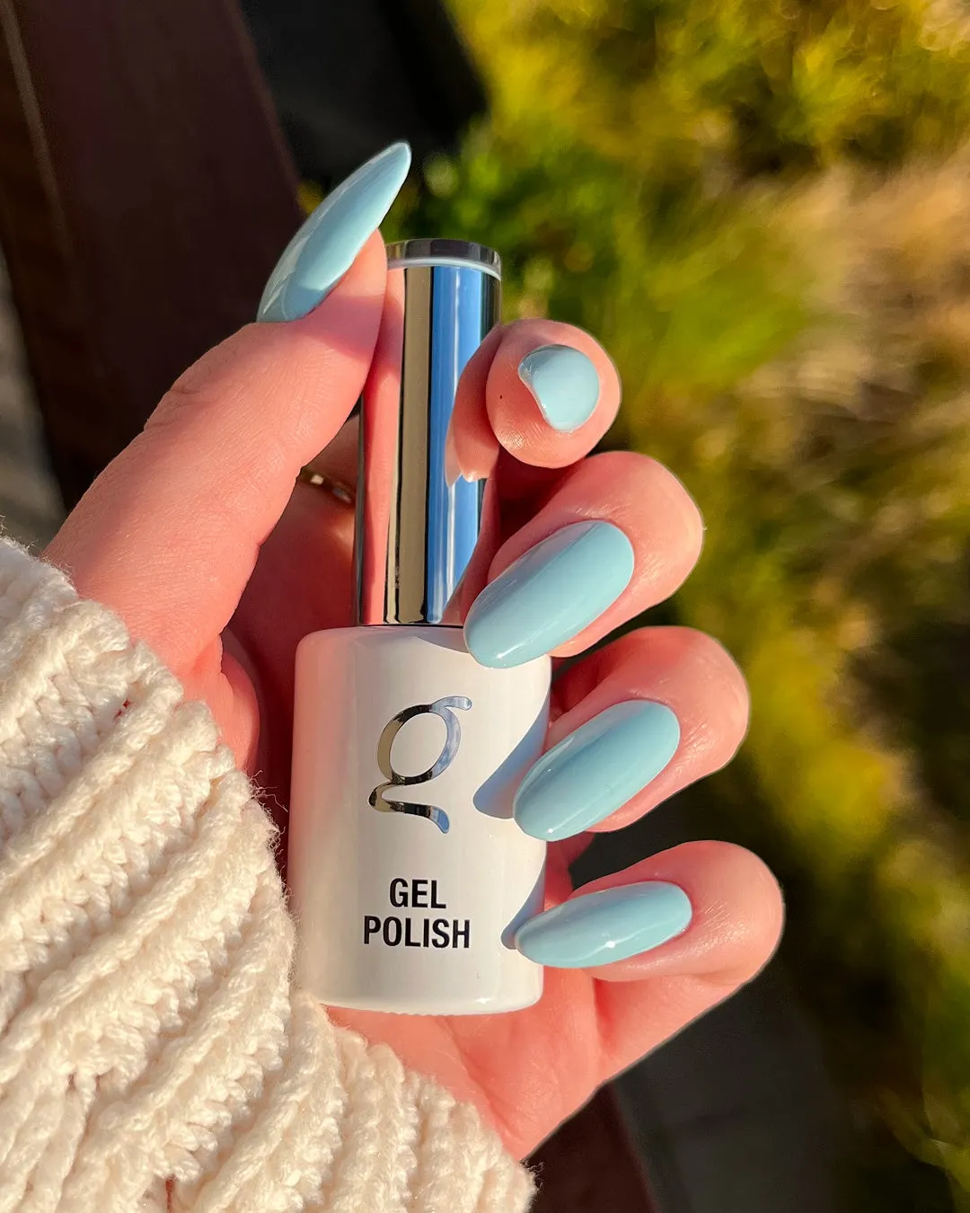 The Gel Collection 233 Salt Splash gellak lyseblå dækkende