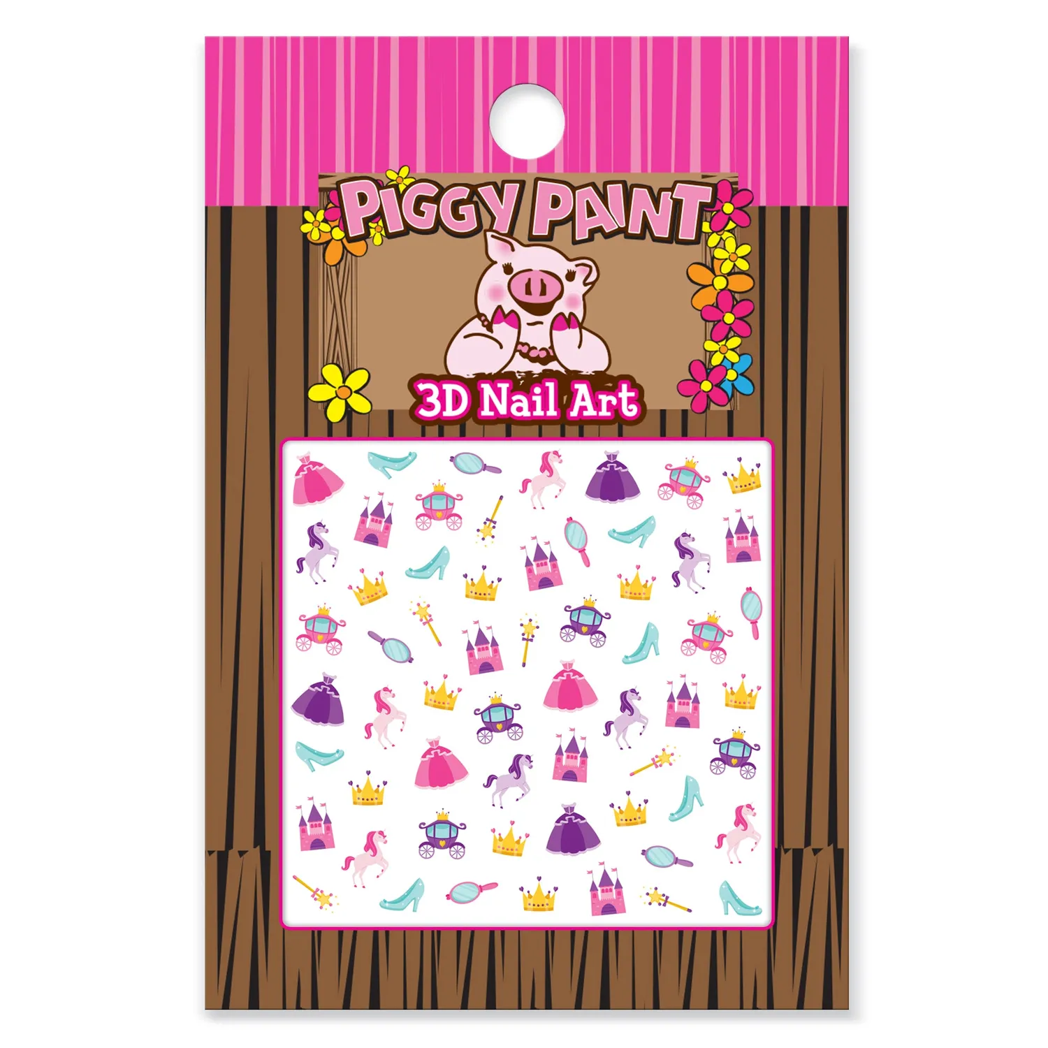 Piggy Paint 3D Nail Art negleklistermærker