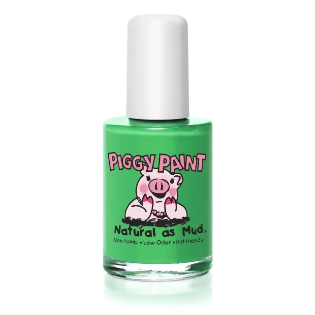 Piggy Paint Awesome Blossom neglelak 15 ml mat grøn