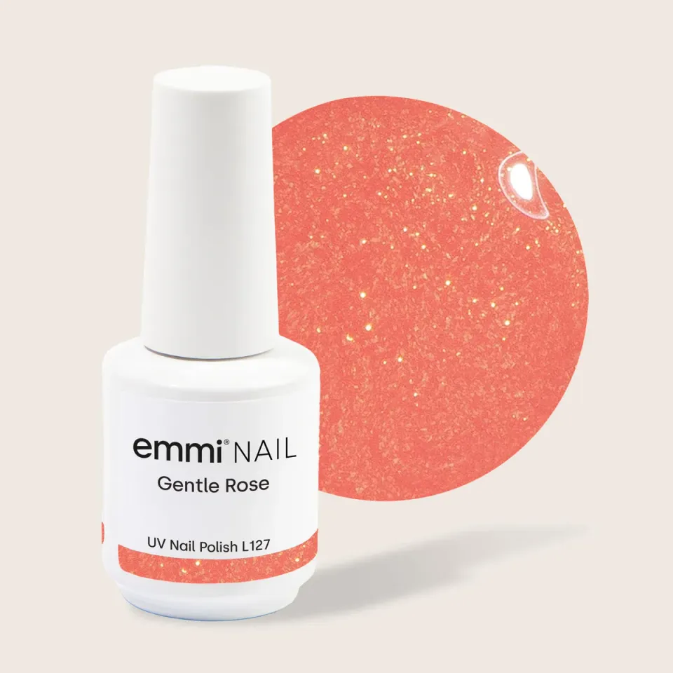 Emmi-Nail Shellac Gentle Rose L127 UV-lak 15ml fersken