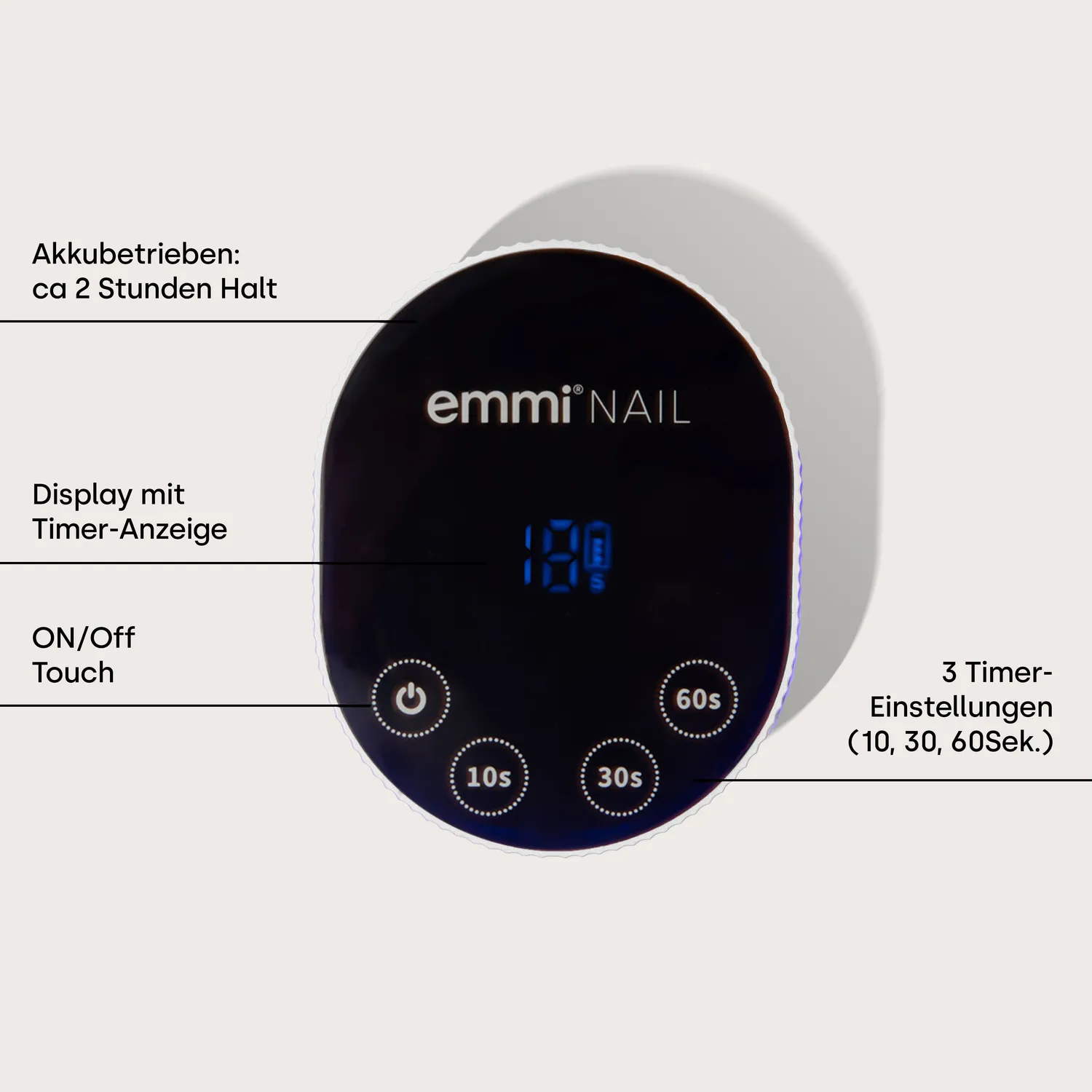 Emmi-Nail Shellac Starter Set Comfort shellacsæt 4 farver