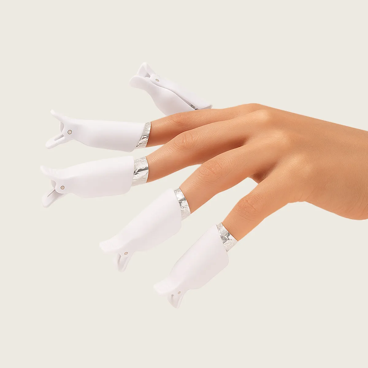 Emmi-Nail Remover Clips 10 stk til UV-lak